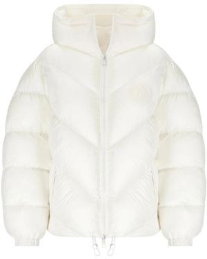 Elisabetta Franchi Winter Jackets - White