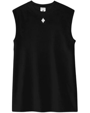 Marcelo Burlon Sleeveless Tops - Black