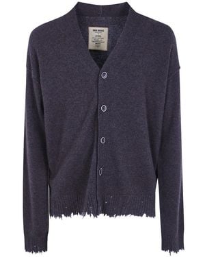 Uma Wang Truien & Vesten ,Grijs ,Cardigans - Blauw