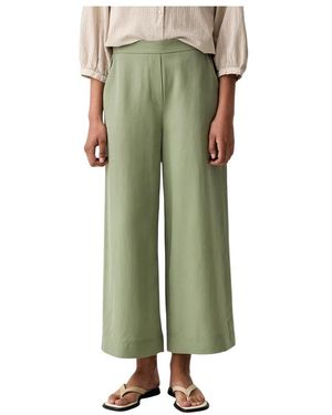 Marc O' Polo Wide Trousers - Verde