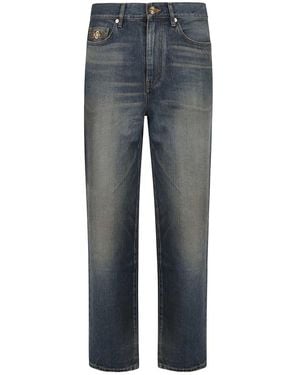 Versace Straight Jeans - Gris