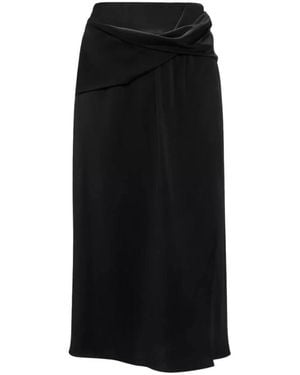 JW Anderson Midi Skirts - Black