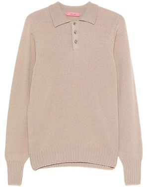 Drumohr Round-Neck Strickwaren - Natur