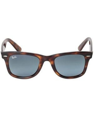 Ray-Ban Aviator-Sonnenbrille Mit Uv-Schutz - Blau
