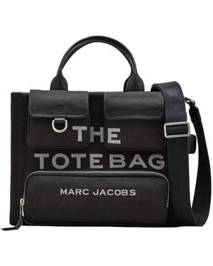 Marc Jacobs Zwarte Katoenen Tas Met Stofzak