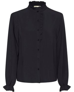 Cream Shirts - Blue