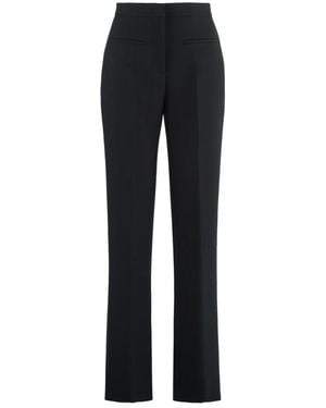 MSGM Straight Trousers - Black