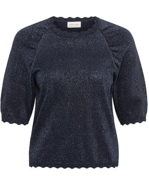Part Two Teia Bluse - Blau