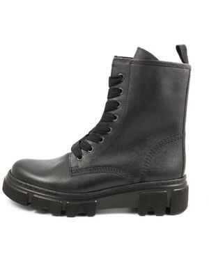 Gabor Lace-Up Boots - Black