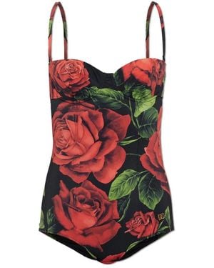 Dolce & Gabbana One-Piece - Rosso