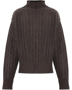 Rick Owens Rollkragenpullover Aus Strick - Grau