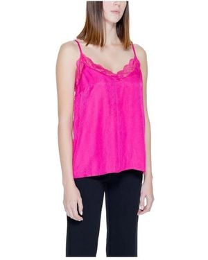 Vila Sleeveless Tops - Pink