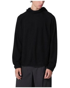 Hiking Patrol Orbit Knit Hooded Pullover - Zwart