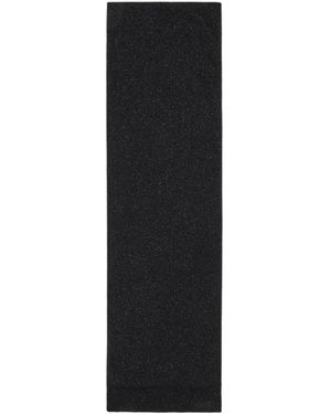 ARMANI EXCHANGE Logo Lurex Schal - Schwarz