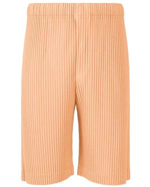 Issey Miyake Casual Shorts - Natural