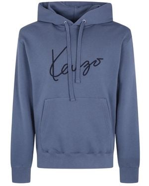 KENZO Hoodies - Azul