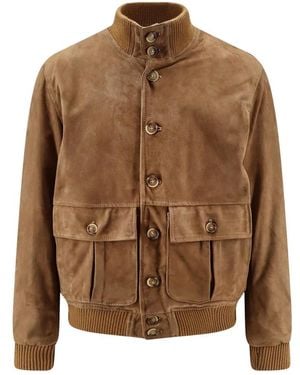 DFOUR® Bomber Jackets - Marrone
