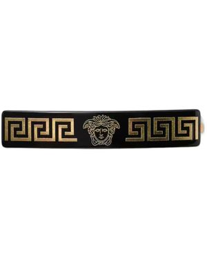 Versace Accessoires ,Zwart ,Plex Haarclip