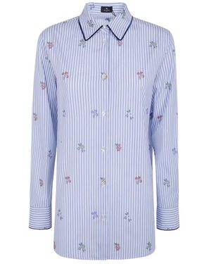 Etro Hemd - Blau