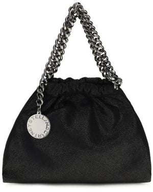 Stella McCartney Tassen ,Zwart ,Polyester Falabella Bucket Bag