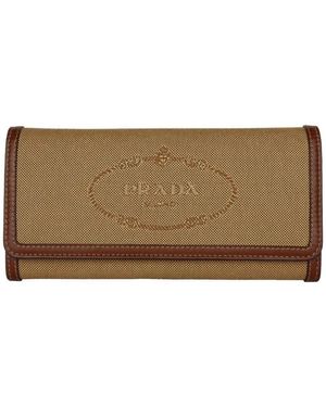 Prada Wallets & Cardholders - Natural