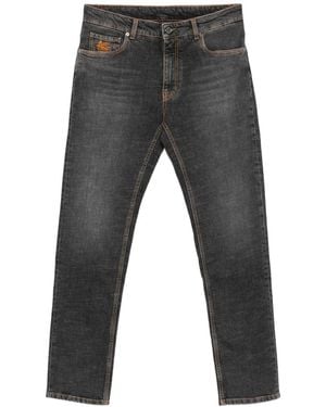 Etro Slim-Fit Jeans - Grey