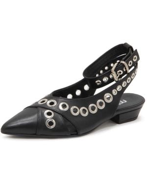 Mimmu M809M7 Slingback Pump - Schwarz