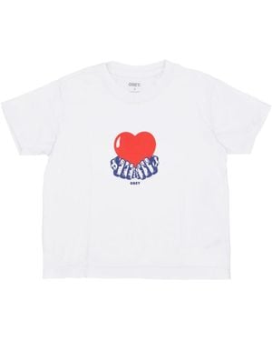 Obey T-Shirts - White
