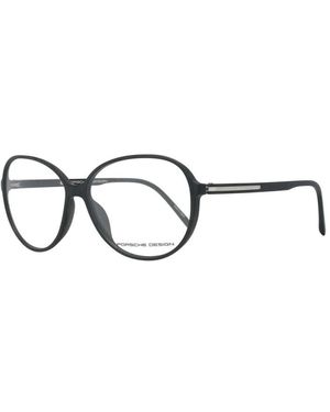 Porsche Design Klassieke Rechthoekige Plastic Brilmonturen - Zwart