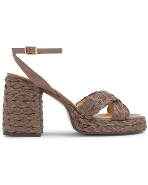 Castañer High Heel Sandals - Marrón