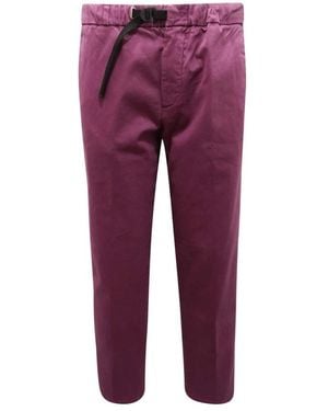 White Sand Tapered Pants - Purple
