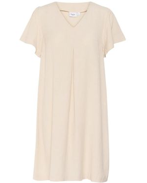 Saint Tropez Short Dresses - Natural