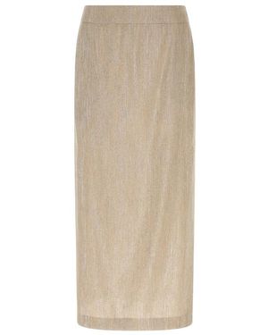 Peserico Midi Skirts - Natural