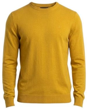 Calvin Klein Merino Rundhals - Gelb