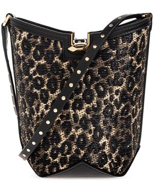 Lanvin Catch Nano Bucket Bag - Schwarz