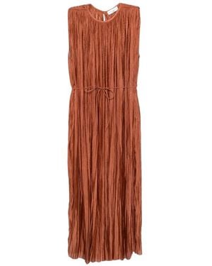 Roberto Collina Maxi Dresses - Brown