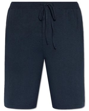 Hanro Pyjamashorts - Blauw