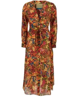 Momoní Midi Dresses - Marrone
