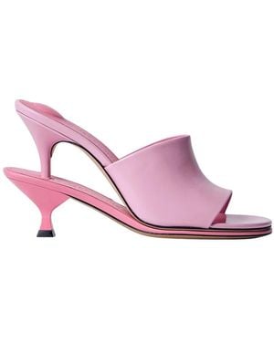 Jacquemus Heeled Mules - Rosa