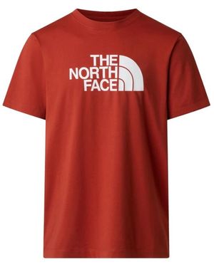 The North Face Fitness ,Oranje ,Outdoor Tops - Rood