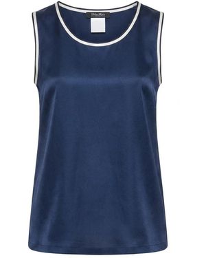 Max Mara Pan Tank - Blau