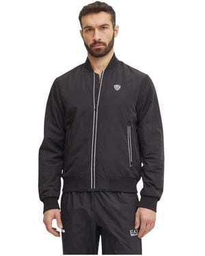 EA7 Bomber Jackets - Negro