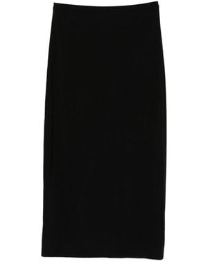 Norma Kamali Midi Skirts - Negro