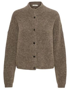 Gestuz Kurze Strickjacke - Grün