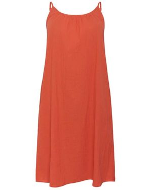 Kaffe Short Dresses - Red