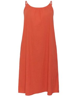 Kaffe Trägerkleid - Rot