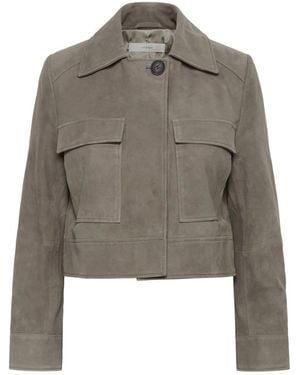 Inwear Leather Jackets - Grey