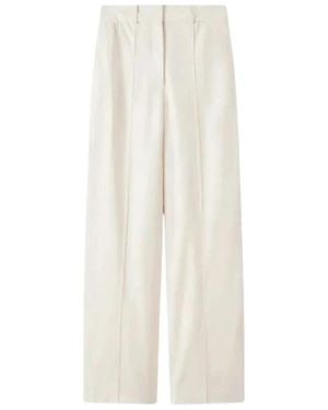 JOSEPH Wide Trousers - White
