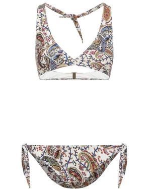 Etro Badmode ,Veelkleurig ,Wrpb 0007 Swimwear - Metallic