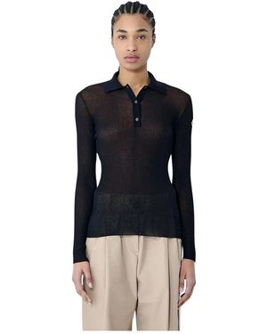 Moncler Polo Shirts - Nero